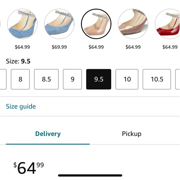 MIRAAZZURA Beautiful Crystal Mules . - Picture 2 of 13